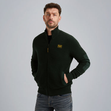 PKC2510322 6027 | Cardigan mit Ellbogen-Patches